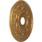 Ekena Millwork Baltimore PVC Ceiling Medallion (Canopies up to 7 3/4"), 19"OD x 3 1/2"ID x 1"P, Bright Coat Gold CMP19BABGL - alternate 4